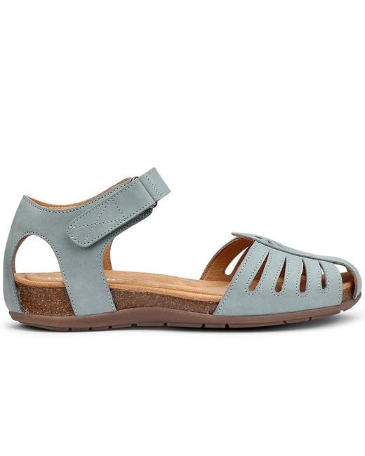 Hotter Blue Dinaric Sandals
