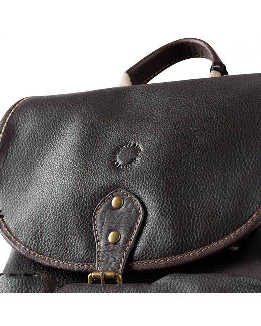 Lakeland Leather Brown Kelsick Leather Backpack