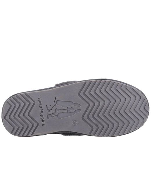Hush Puppies Gray Ariel Slippers