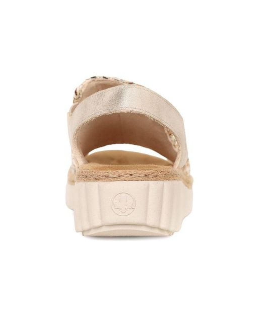 Rieker Natural Cuba Sandals