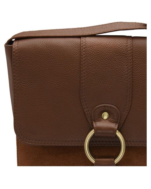 Lotus Brown Miley Cross Body Bag