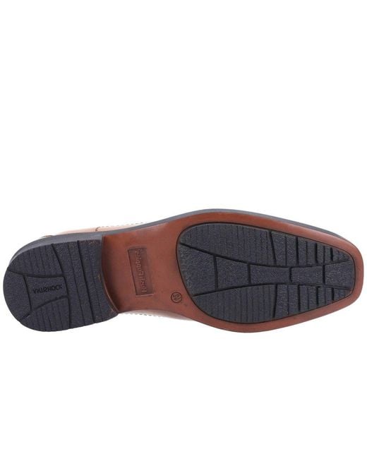 Hush Puppies Brown Brody Slip On Shoes for men
