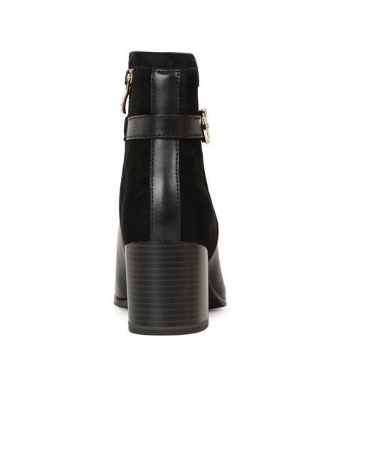 Caprice Black Faith Ankle Boots