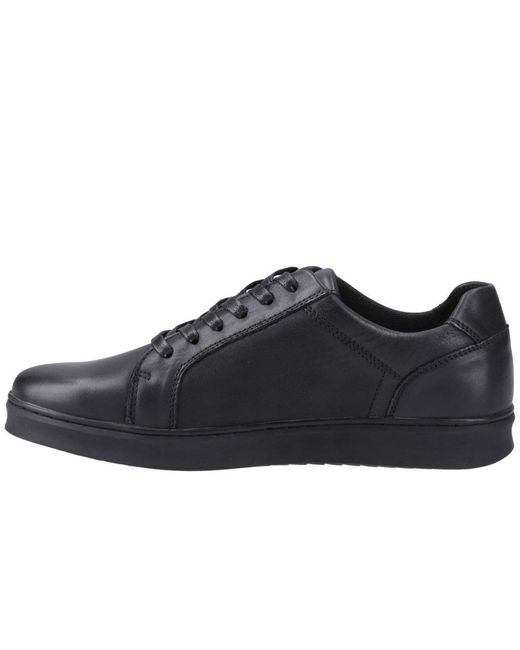 Hush Puppies Black Madden Trainers for men