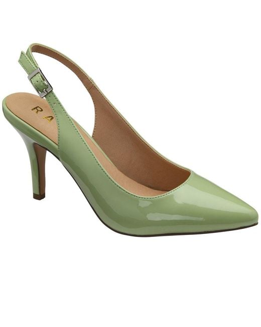 Ravel Green Kavan Slingback Court Shoes