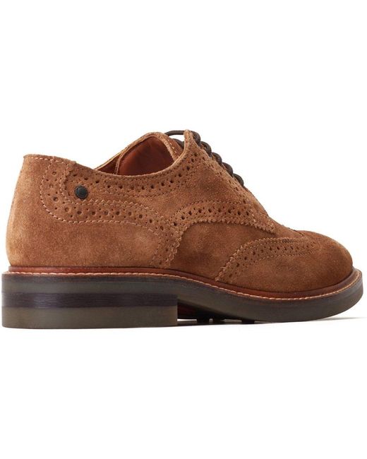 Base London Brown Hatfield Brogues for men