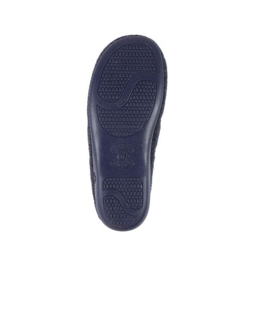 Lunar Blue Havana Slippers