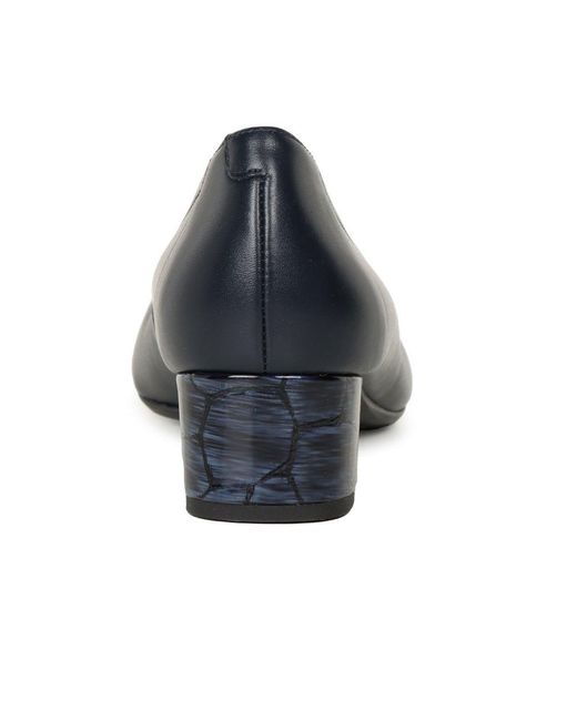 Bioeco Blue Eloise Court Shoes