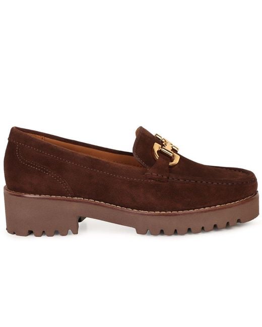 Charles Clinkard Brown Carrera Loafers