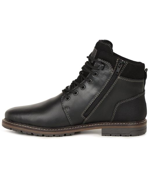 Rieker Brown Lennox Boots for men