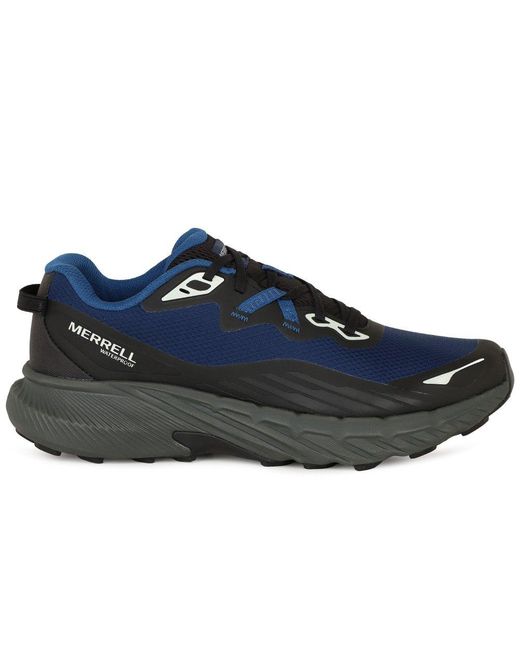 Merrell Blue Agility Trail Waterproof Shoes for men