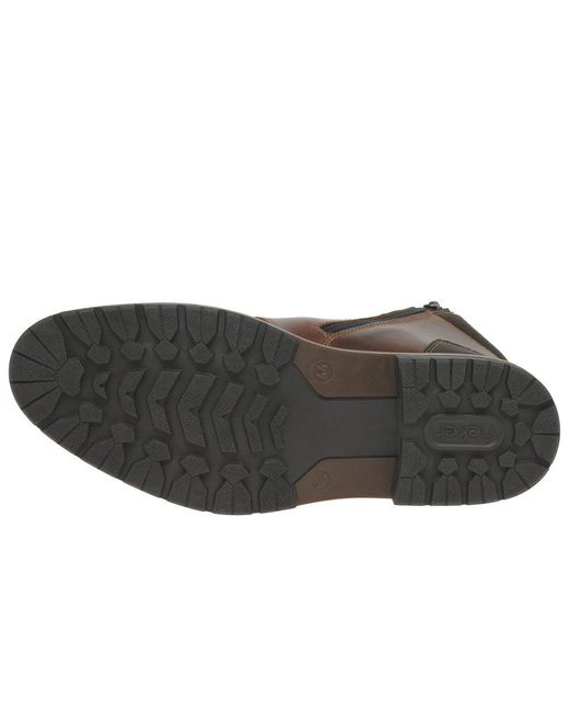 Rieker Brown Lennox Boots for men