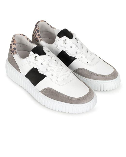 Gabor Metallic Curious Trainers