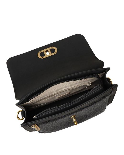 David Jones Brown Chartres Shoulder Bag