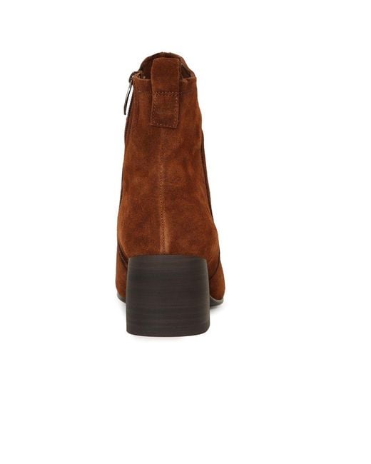 Tamaris Brown Hawthorn Ankle Boots
