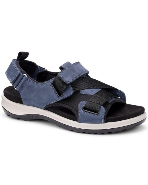 Hotter Blue Pursue Sandals