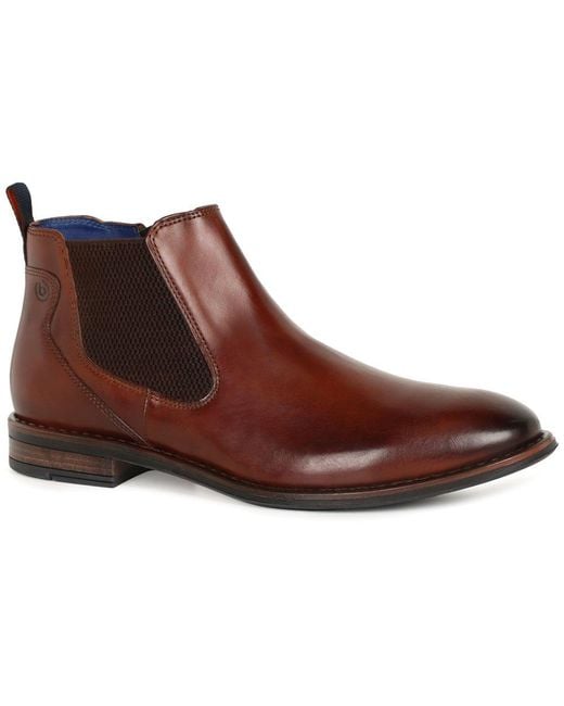 Bugatti Brown Colonel Chelsea Boots for men
