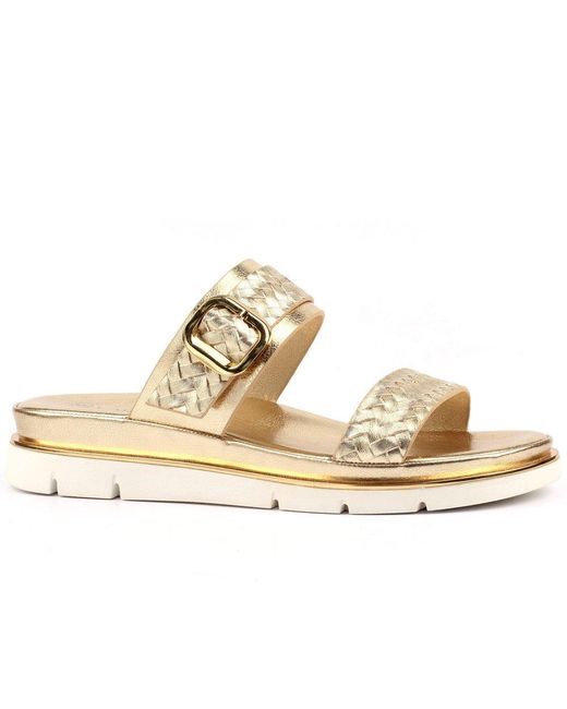 Lunar (GRS) Metallic Elli Sandals