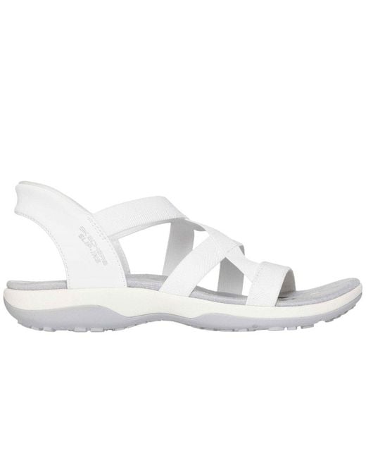 Skechers Metallic Reggae Slim Stretch Flex Sandals
