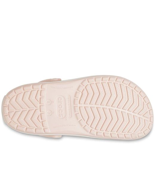 CROCSTM White Crocband Clogs
