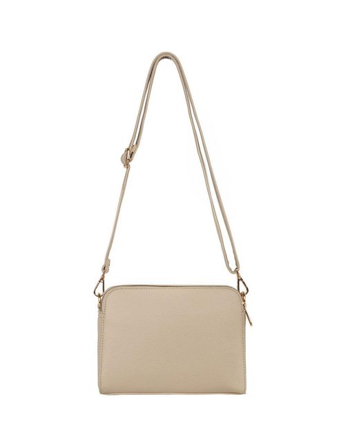 David Jones Natural Madrid Shoulder Bag