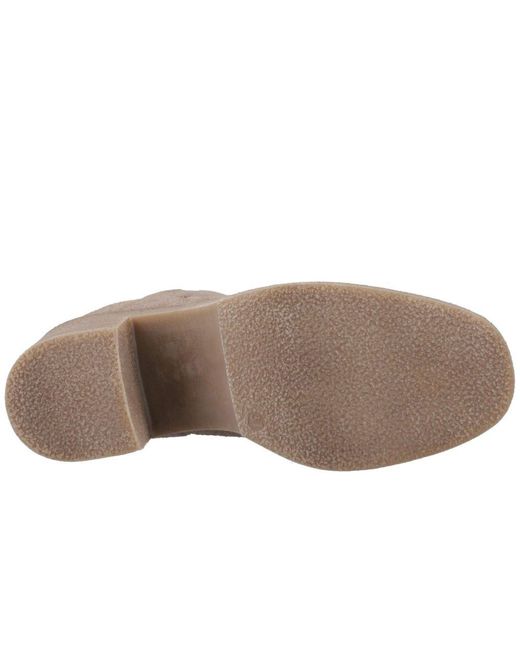 Hush Puppies Brown Felicia Chelsea Boots