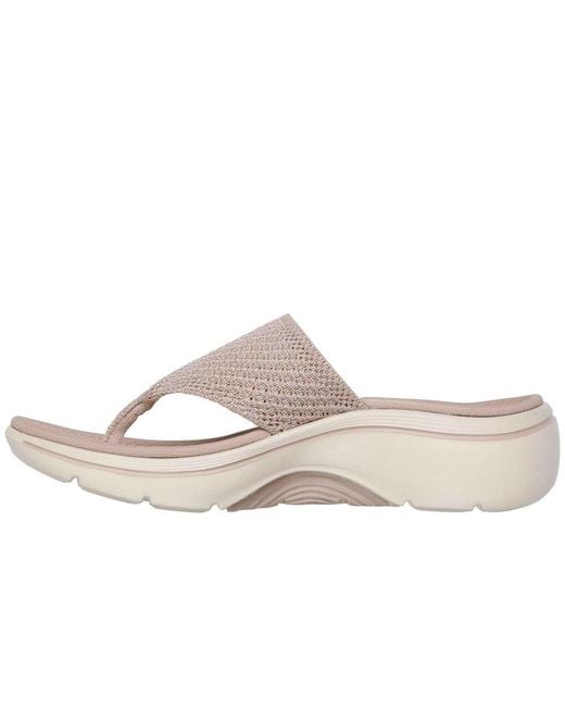 Skechers Brown Go Walk Arch Fit 2.0 Sandals