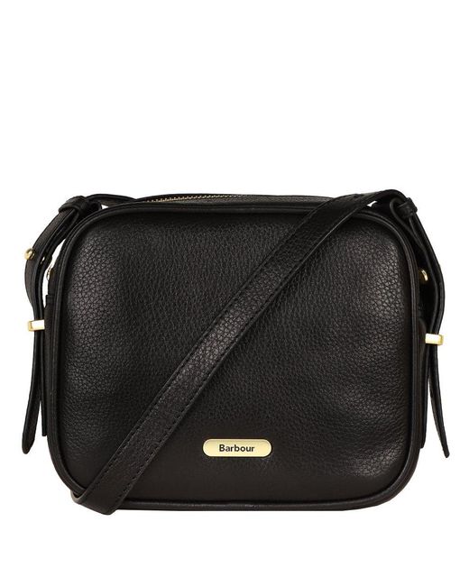 Barbour Black Daphne Crossbody Bag