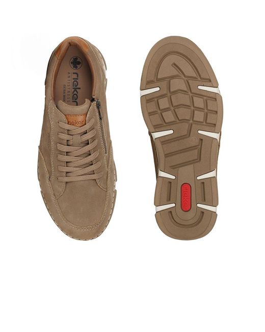 Rieker Brown Loredo Shoes for men