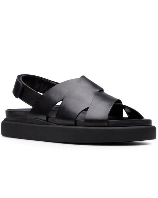 Clarks Black Aristella Sun Sandals