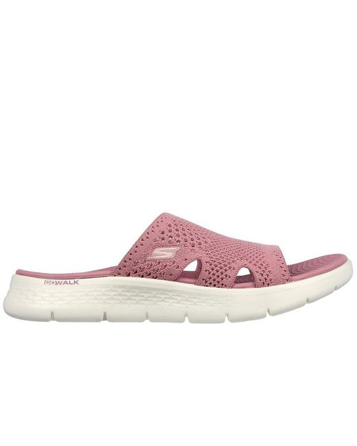 Skechers Pink Go Walk Flex Elation Sandals
