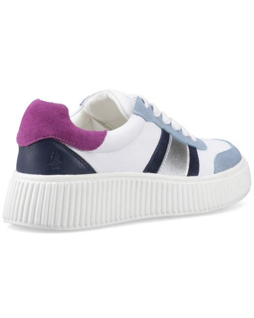 Hush Puppies Blue Holly Trainers