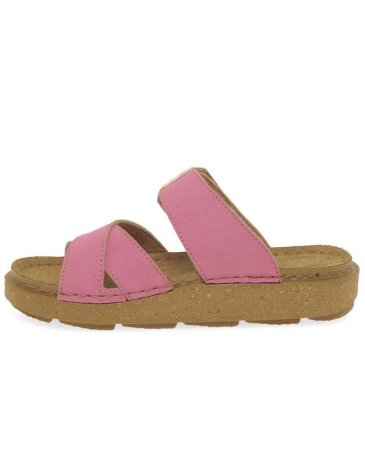 Lotus Pink Assenza Sandals