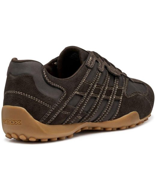 Geox Black U Snake Original Trainers for men