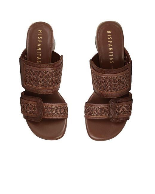 Hispanitas Brown Orquidea Sandals