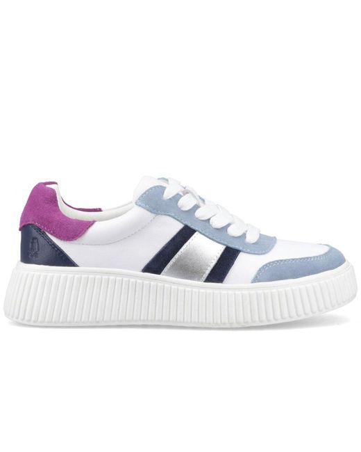 Hush Puppies Blue Holly Trainers