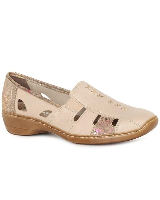 Rieker Natural Denise Shoes