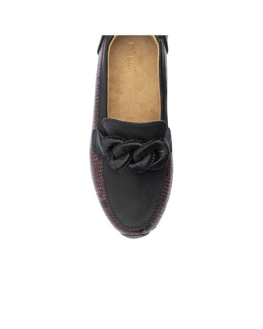 Lotus Black Maybelle Loafers