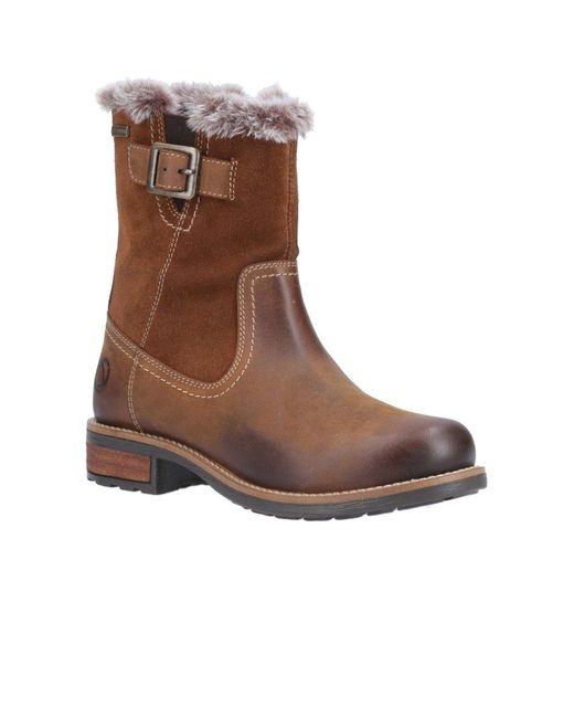 Cotswold Brown Kemerton Ankle Boots