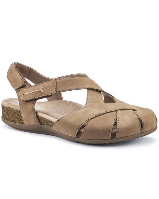 Hotter Brown Catskill Ii Extra Wide Sandals