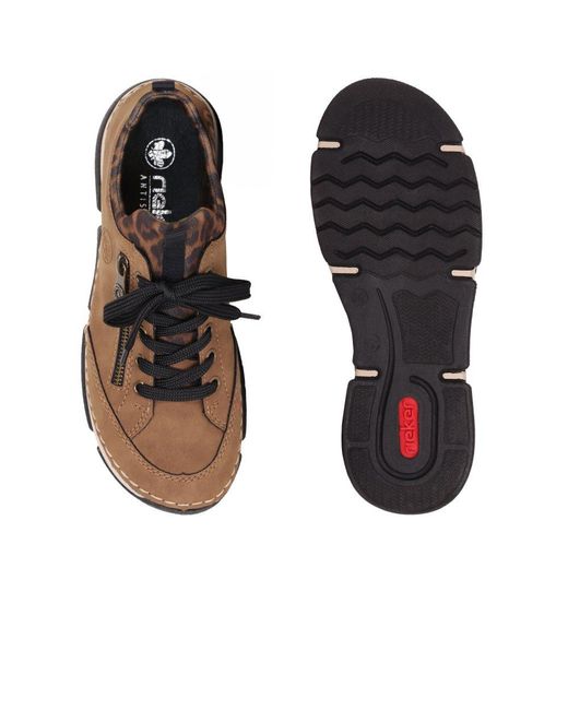 Rieker Brown Excursion Trainers