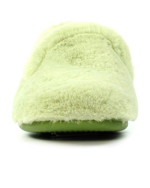 Lunar Green Bella Slippers