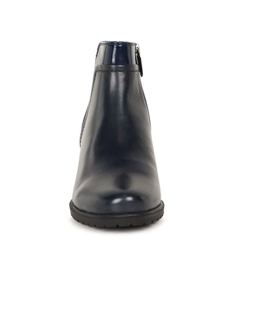 Regarde Le Ciel Blue Zoya 16 Ankle Boots Lea/Pat