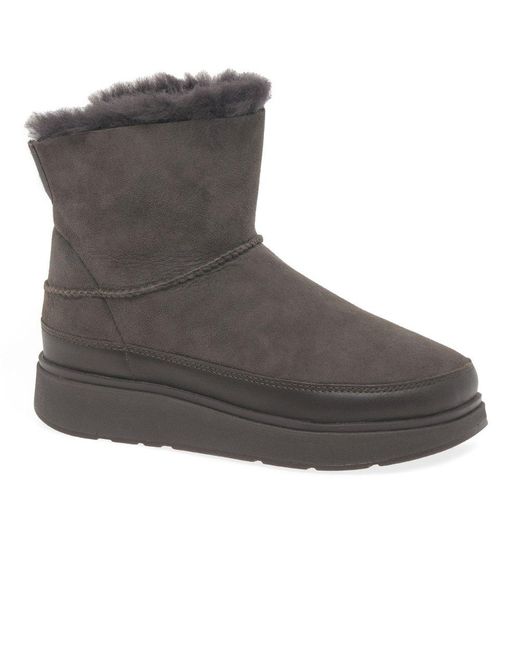 Fitflop Gray Gen-Ff Mini Boots