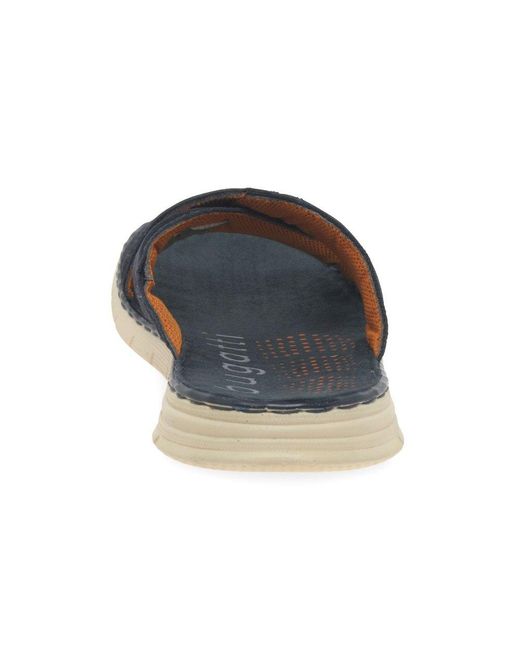 Bugatti Blue Dario Sandals for men
