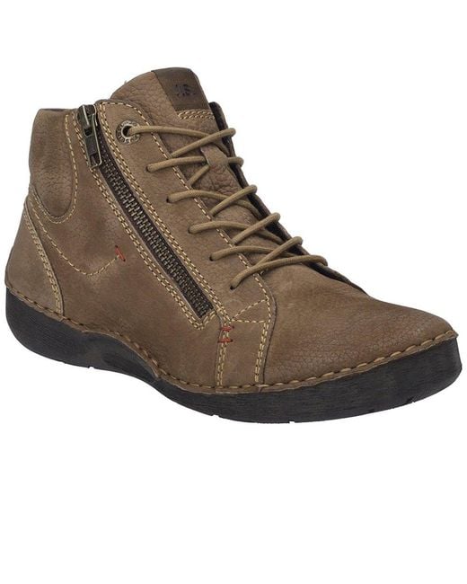 Josef Seibel Brown Fergey 67 Ankle Boots
