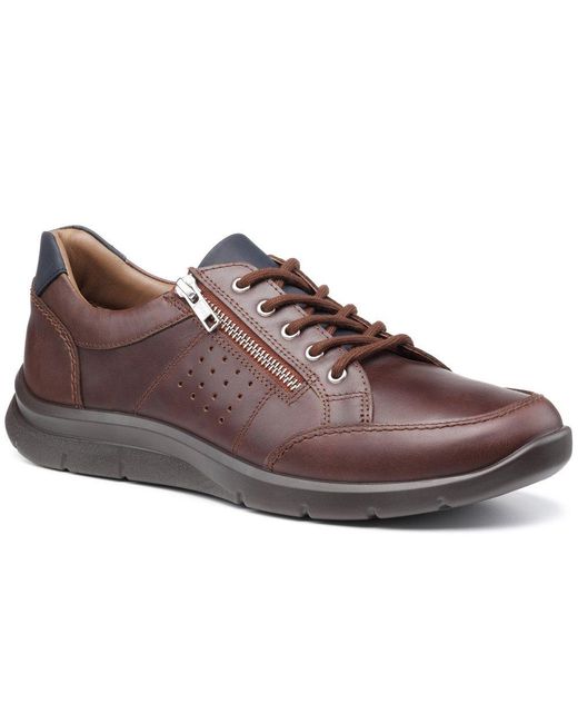 Hotter Brown Finn Trainers for men