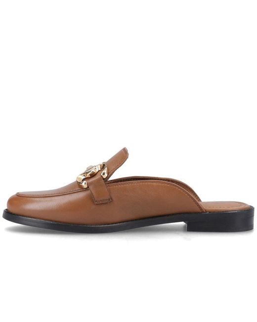 Hush Puppies Brown Cathleen Mules