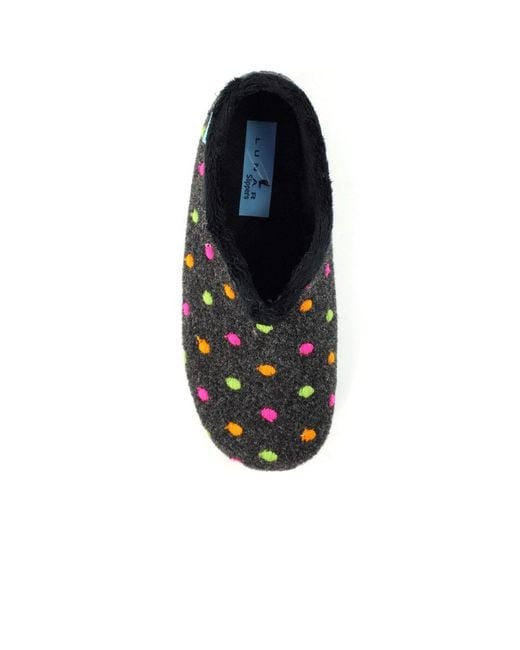 Lunar Blue Studio Slippers
