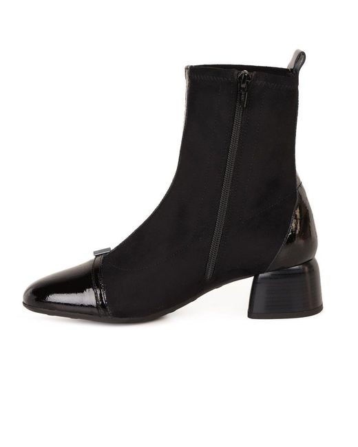 Hispanitas Black Varsovia Ankle Boots